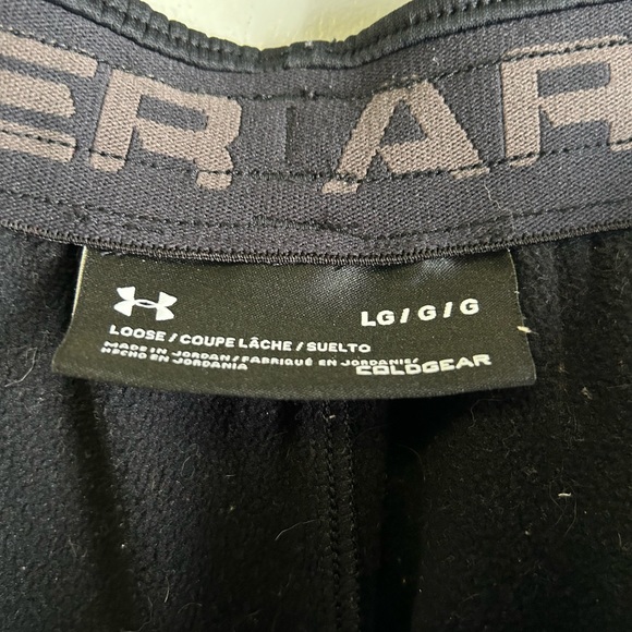Under Armor ColdGear Sweatpants Size Large - Picture 3 of 3